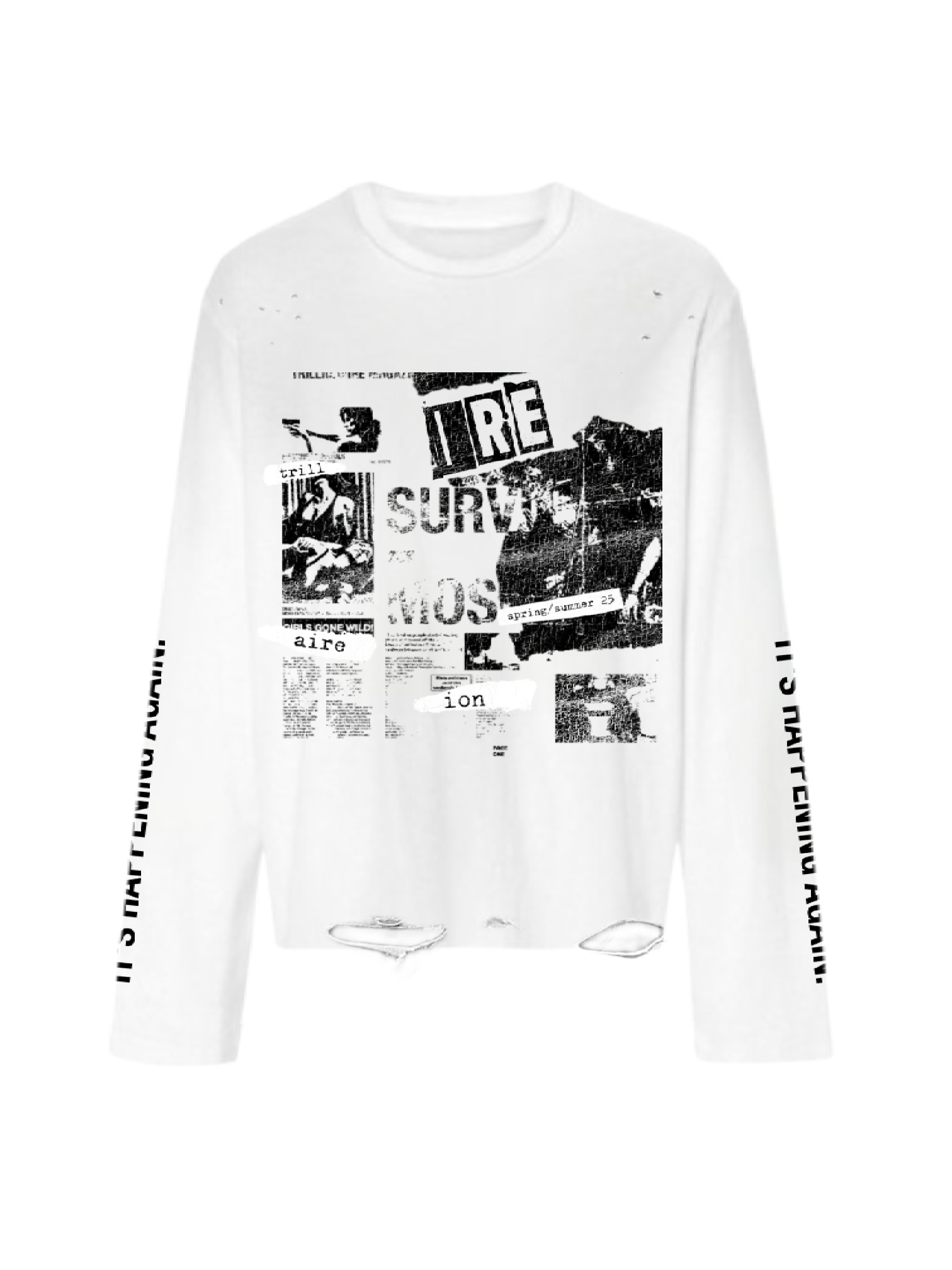 CHAOS LONGSLEEVE T-SHIRT