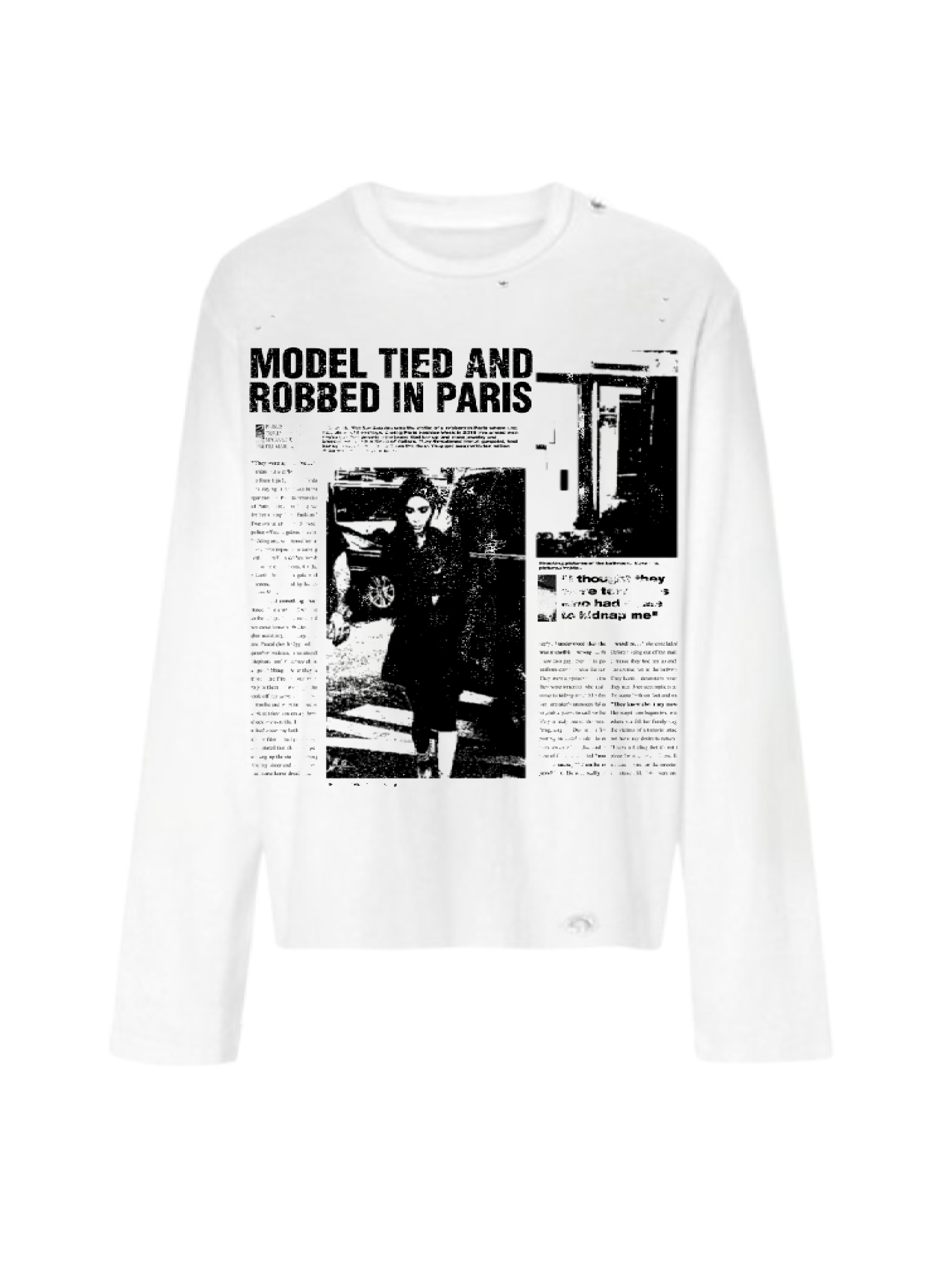 HOSTAGE LONGSLEEVE T-SHIRT