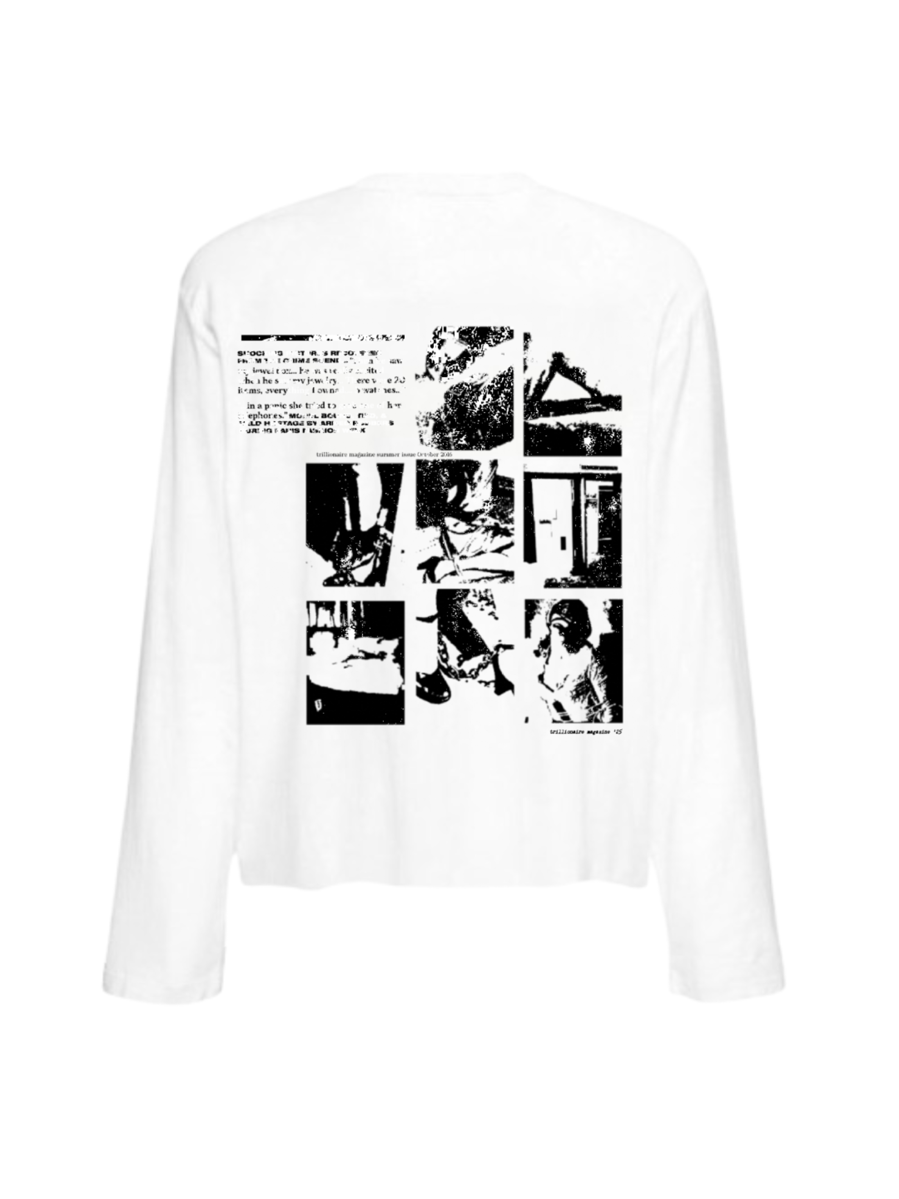 HOSTAGE LONGSLEEVE T-SHIRT